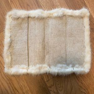 Vintage fur book cover